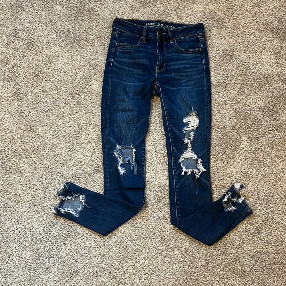 American Eagle hi-rise jegging